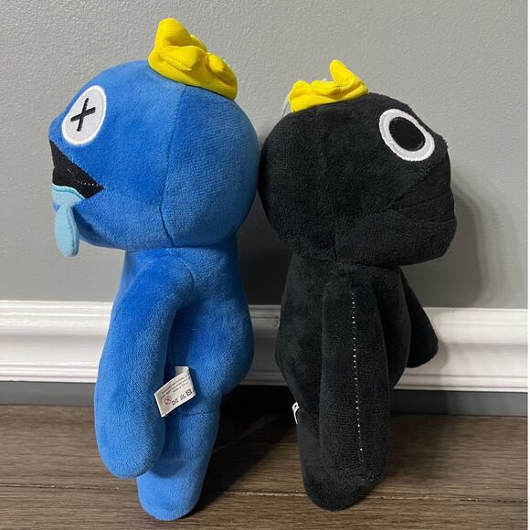 Roblox Rainbow Blue & Black Friends Plush Set - Picture 3 of 6
